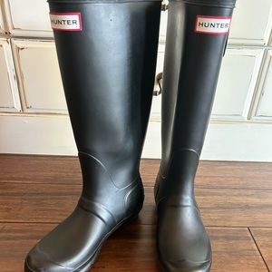 Hunter Black Boots - tall original